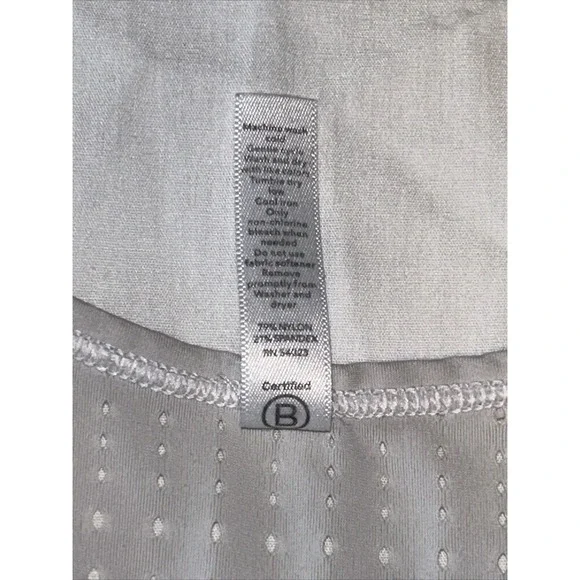 Athleta tank women's size small gray racer back - Picture 11 of 15